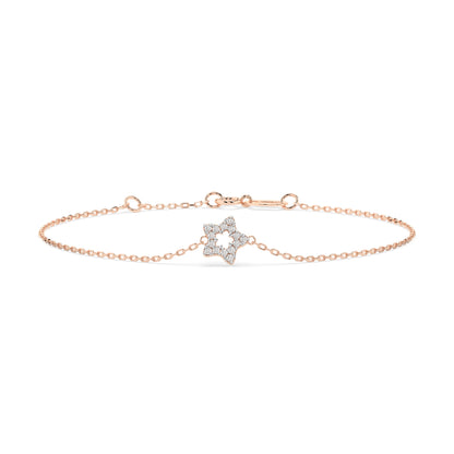 Minimalism Bracelet (Round), 0.08 ct — 105-10014