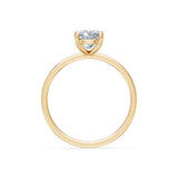 Cushion Lab Grown Diamond Solitaire Engagement Ring 1.5ct by Qutahia Jewellery