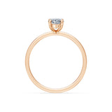 Marquise Lab Grown Diamond Solitaire Engagement Ring 1.0ct by Qutahia Jewellery
