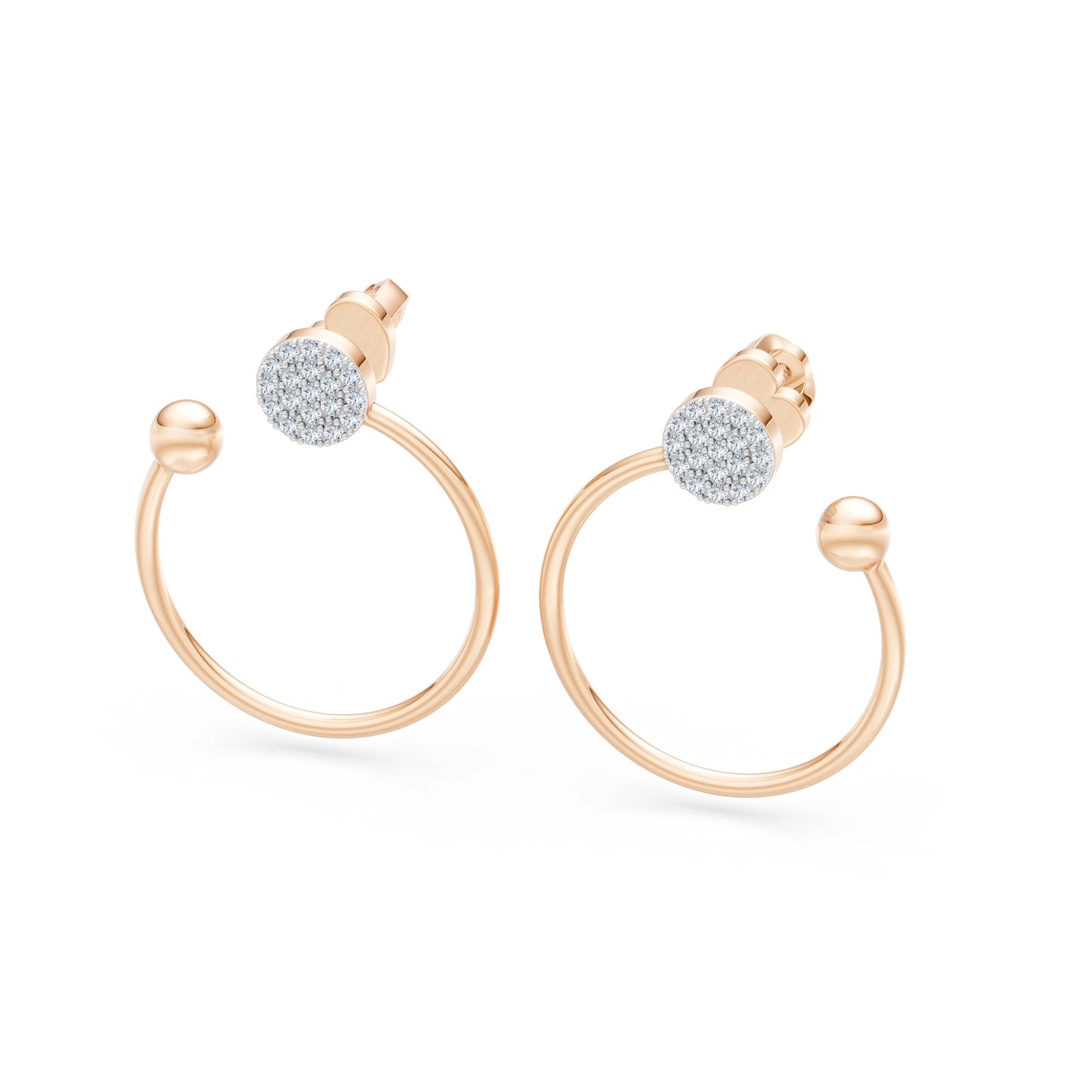 Minimalism Earring, 0.23 ct — 102-10081