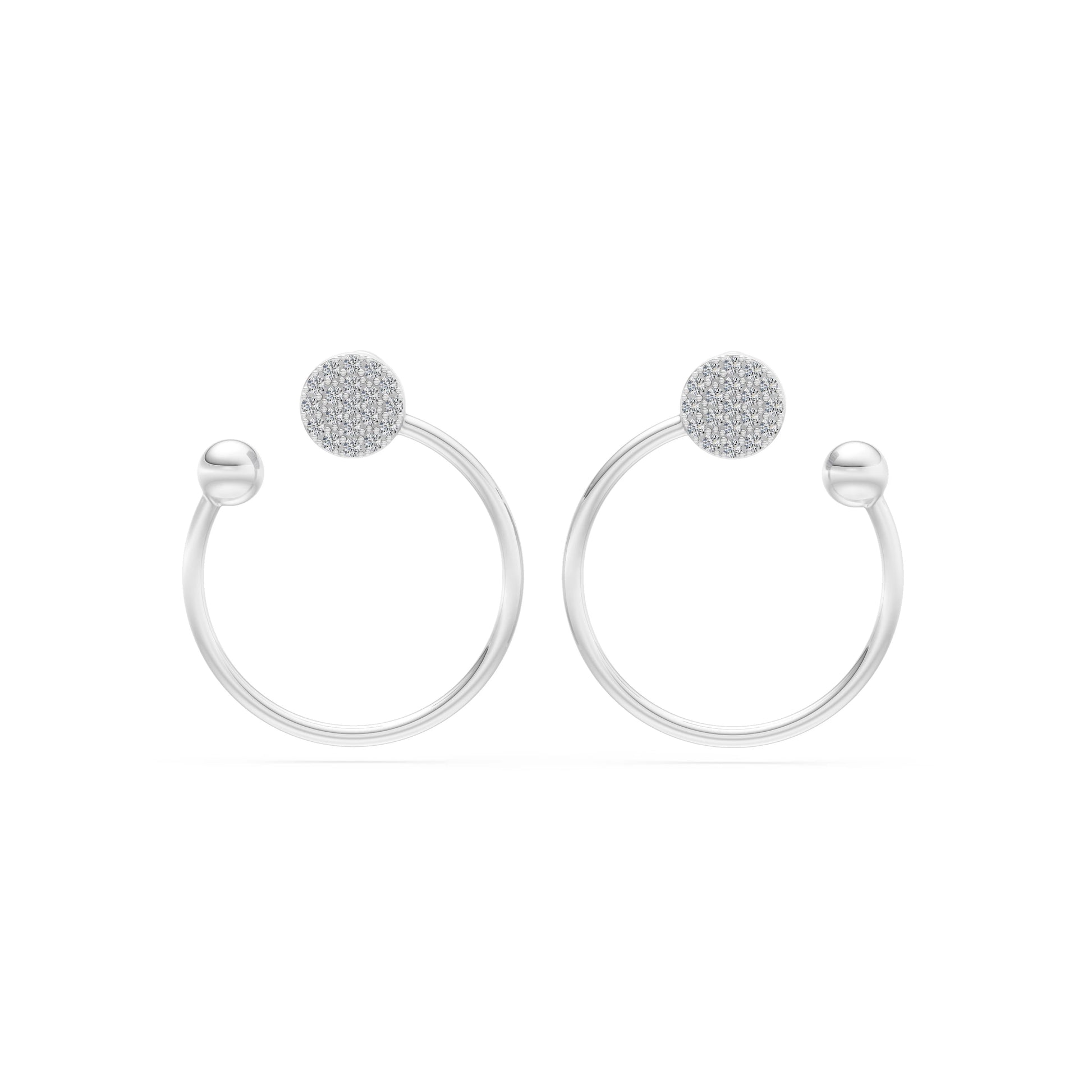 Minimalism Earring, 0.23 ct — 102-10081