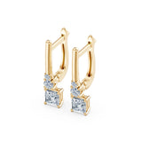 Solitaire Eternity Earring, 0.8 ct — 102-10143(0.40)PR
