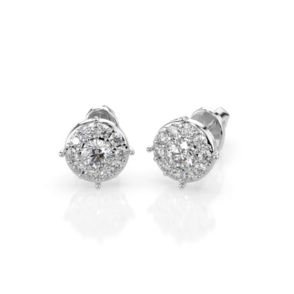 Solitaire Eternity Earring (Round), 0.12 ct — 102-10017(2.5)
