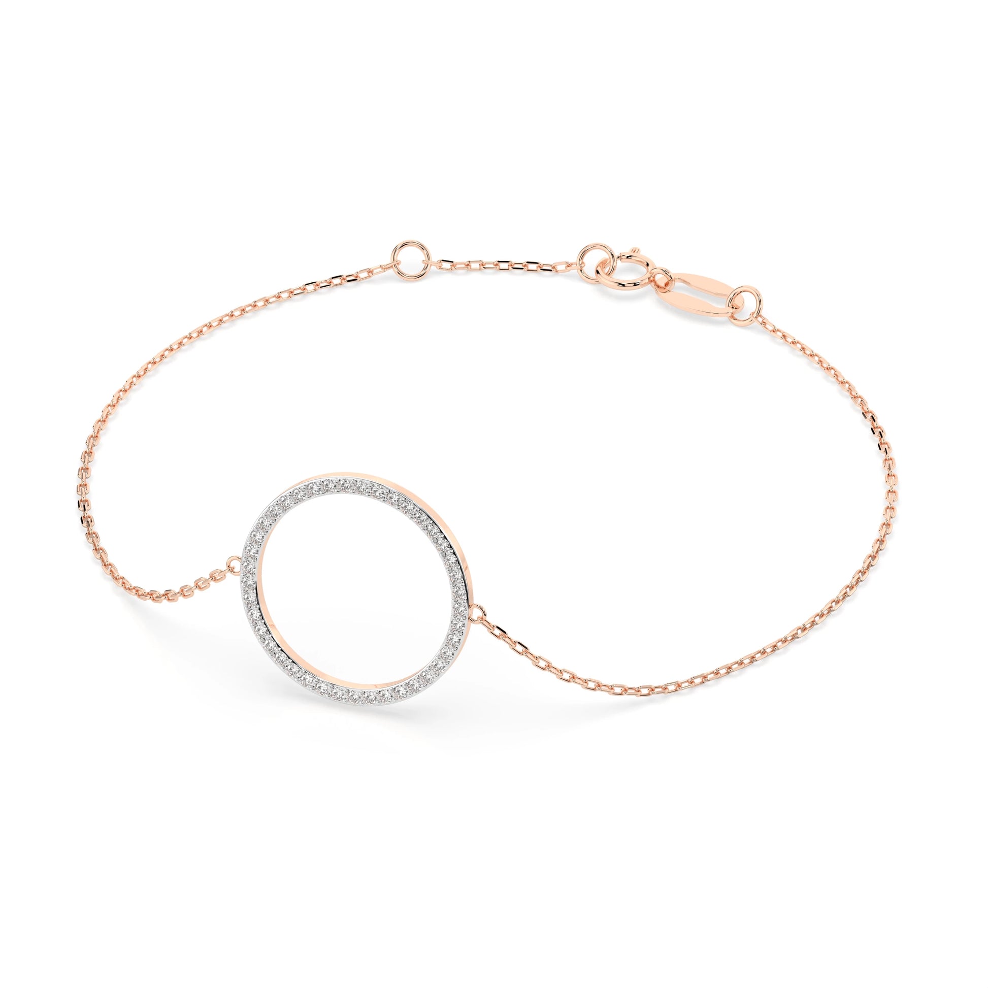 Minimalism Bracelet (Round), 0.21 ct — 105-10007