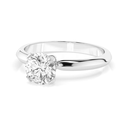Solitaire Ring (Round), 0.5 ct — 101-10089(5.1)