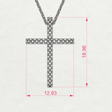 Minimalism Necklace (Round), 0.14 ct β 104-10026