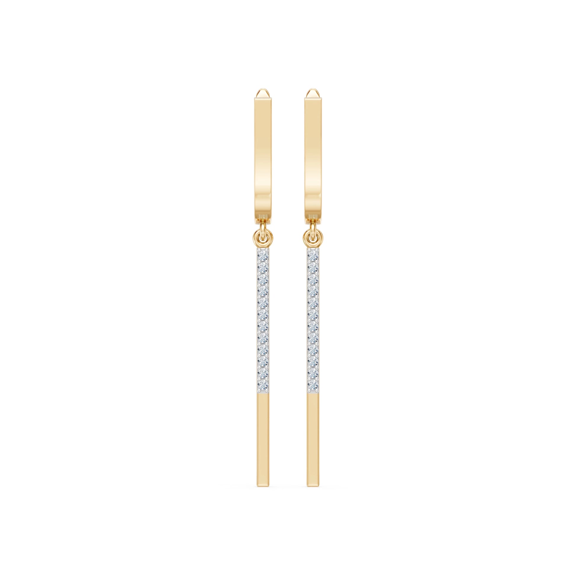 Minimalism Earring, 0.14 ct — 102-10129/6