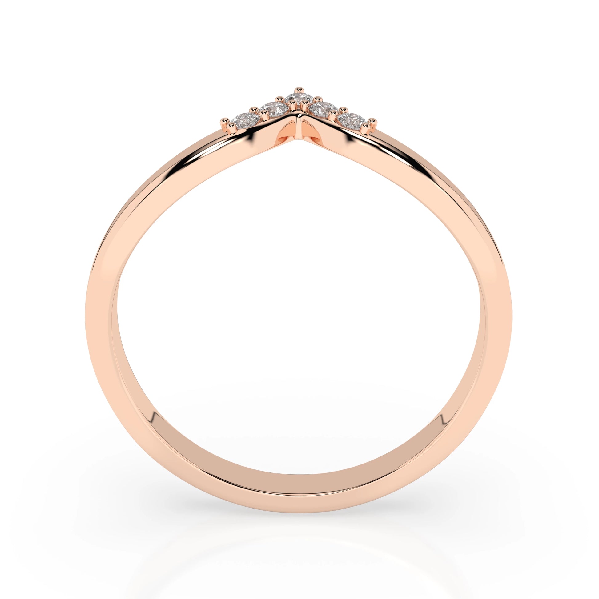 Minimalism Ring (Round), 0.05 ct — 101-10161/2