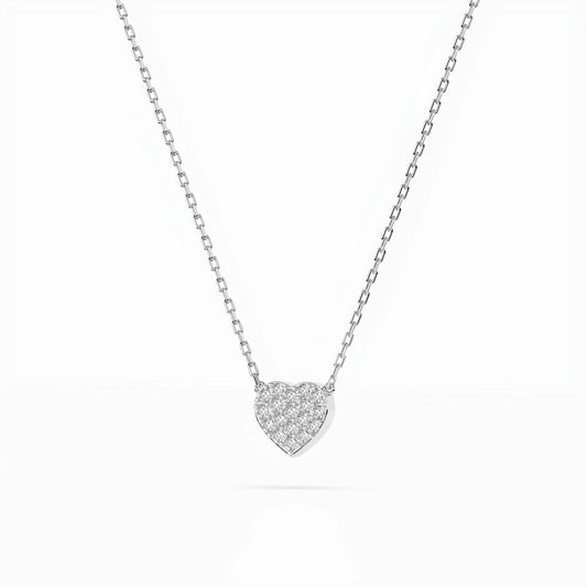 Illusion Necklace (Round), 0.09 ct — 104-10059