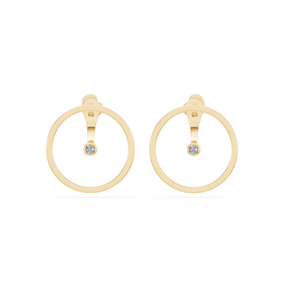 Minimalism Earring, 0.06 ct — 102-10077