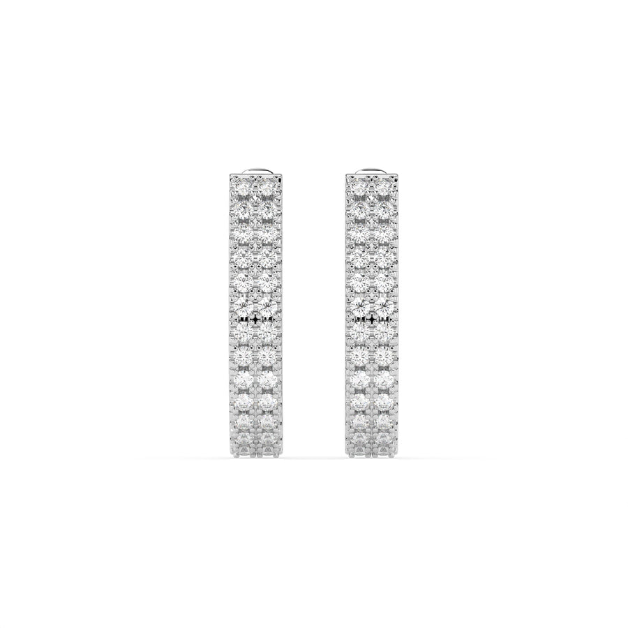 Eternity Earring (Round), 0.21 ct — 102-10300