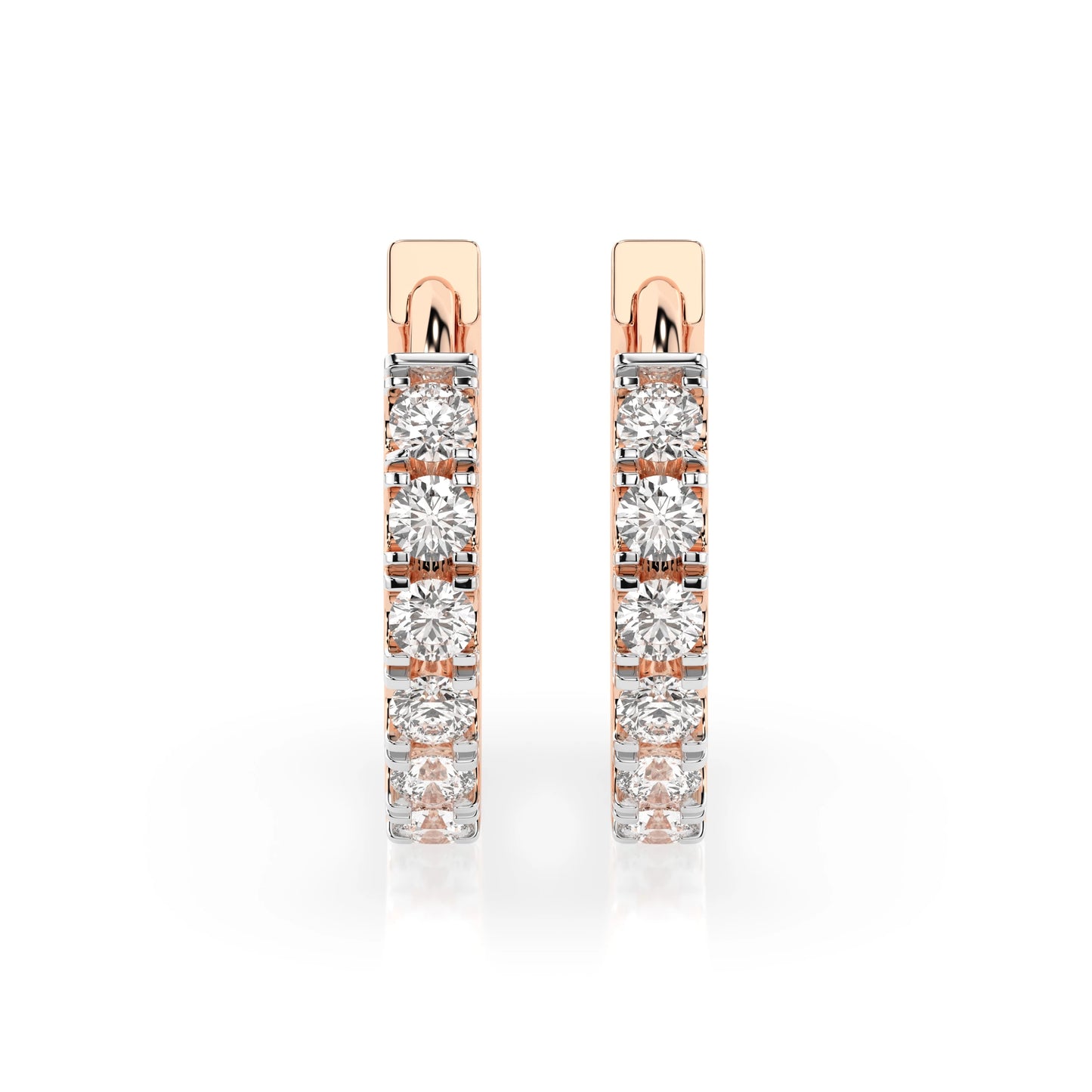 Eternity Earring (Round), 0.42 ct — 102-10109(2.0)