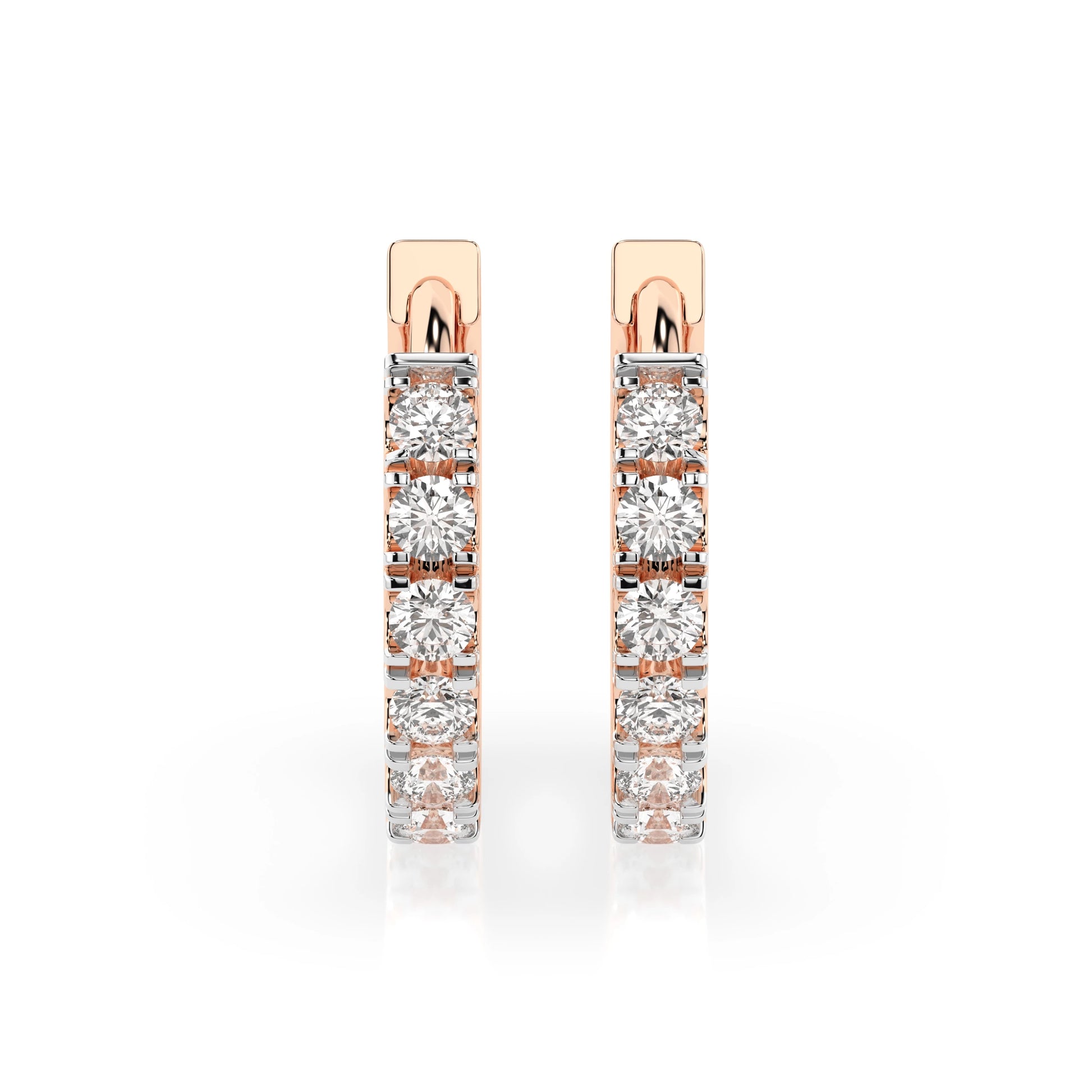 Eternity Earring (Round), 0.42 ct — 102-10109(2.0)