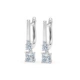 Solitaire Eternity Earring, 0.8 ct — 102-10143(0.40)PR
