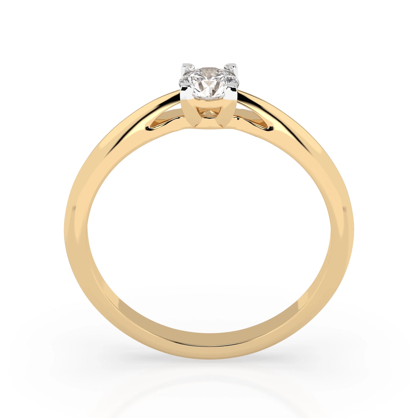 Solitaire Ring (Round), 0.3 ct — 101-10190(0.30)RN