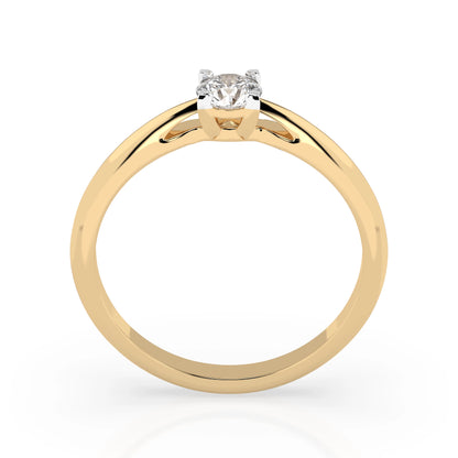 Solitaire Ring (Round), 0.3 ct — 101-10190(0.30)RN