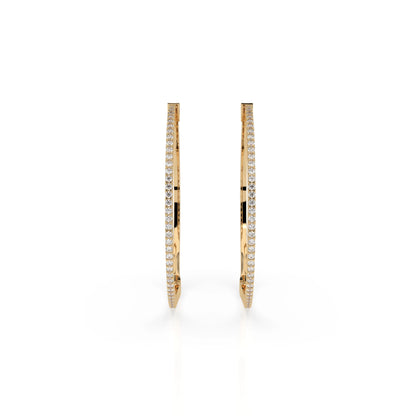 Eternity Earring (Round), 0.38 ct — 102-10051