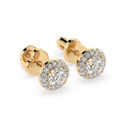 Solitaire Eternity Earring (Round), 0.5 ct — 102-10095(4.0)