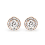 Solitaire Eternity Earring (Round), 1.0 ct β 102-10095(5.1)