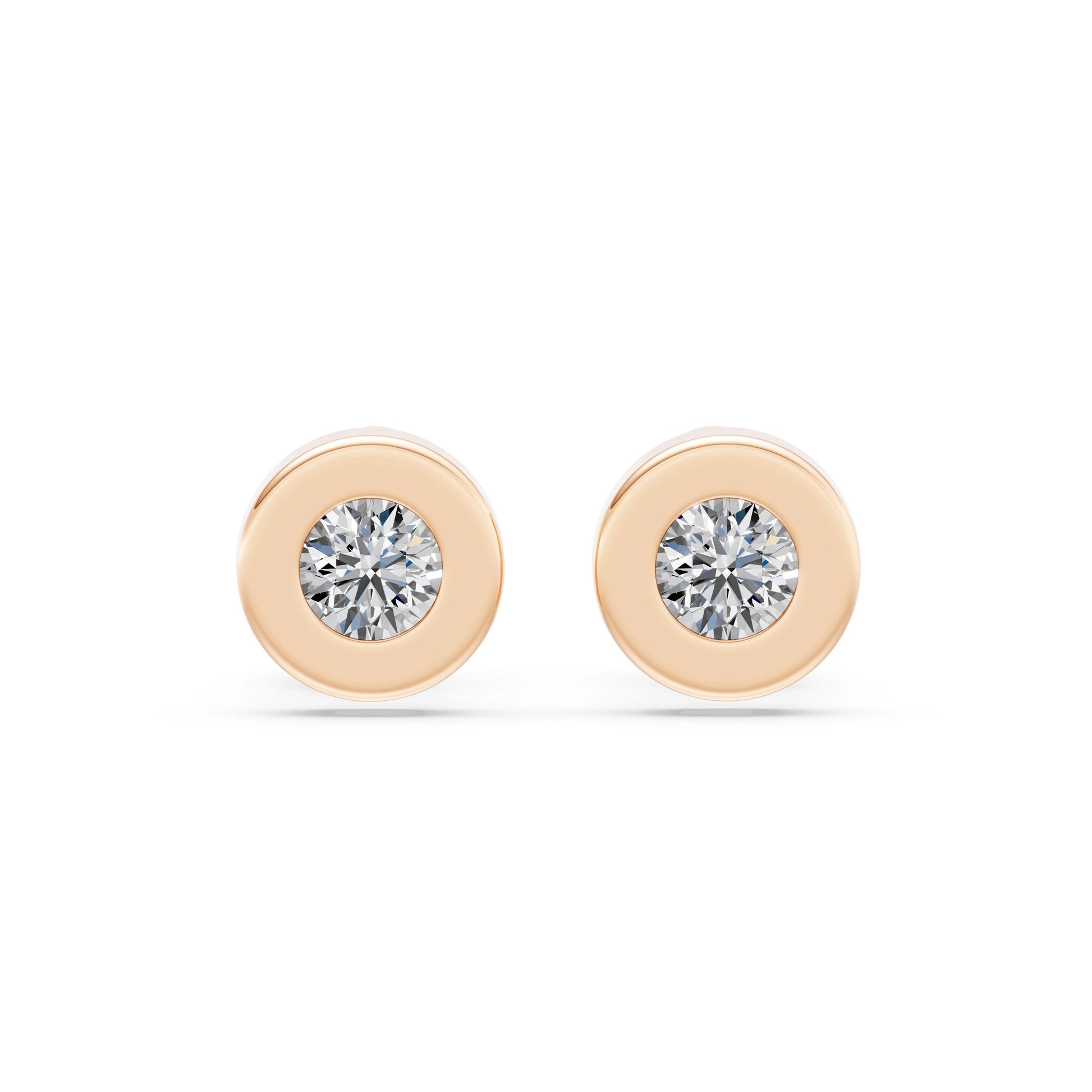 Solitaire Butterfly Earring, 0.4 ct — 102-10050(3.7)