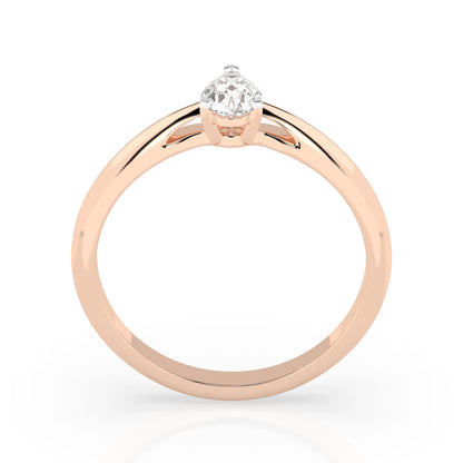 Solitaire Ring (Pear), 0.3 ct — 101-10190(0.30)PAR