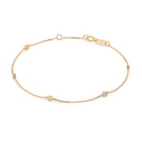 Minimalism Bracelet (Round), 0.14 ct β 105-10008/5(1.9)