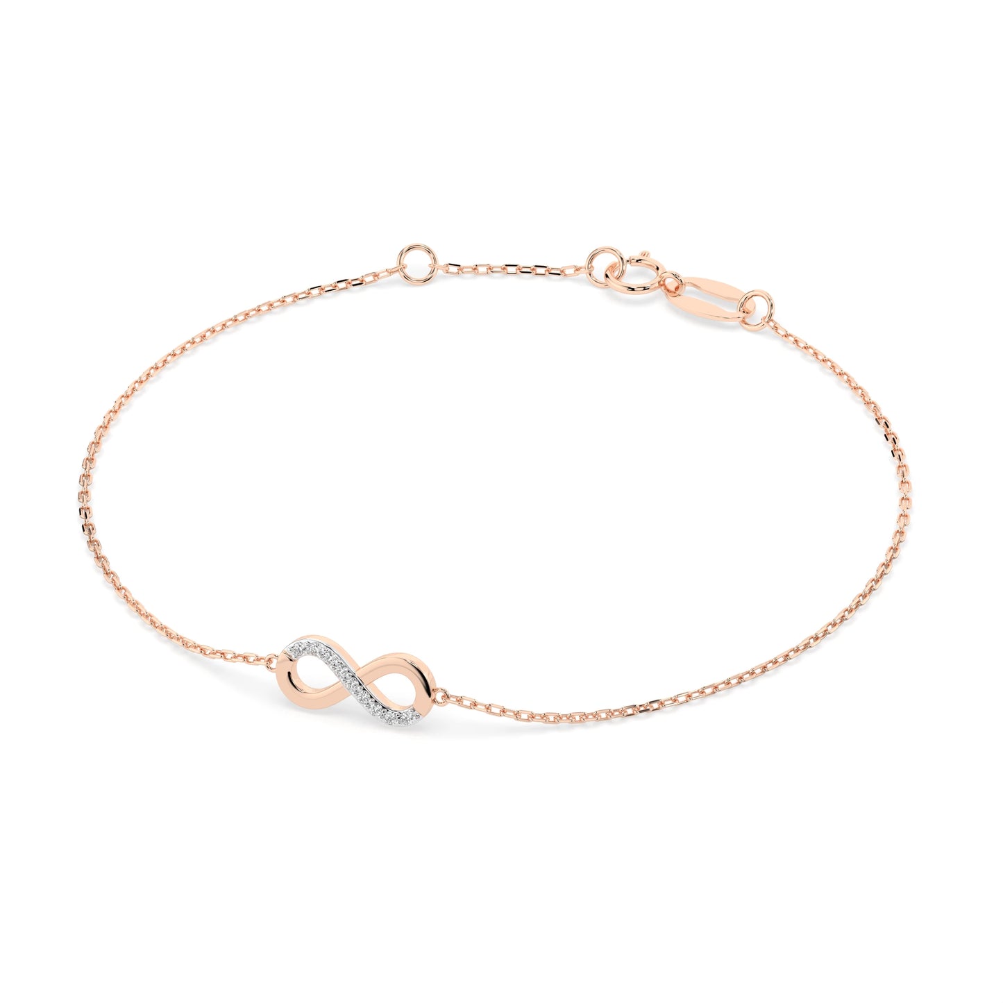 Minimalism Bracelet (Round), 0.05 ct — 105-10009