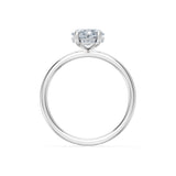 Marquise Lab Grown Diamond Micro Pave Engagement Ring 2.0ct by Qutahia Jewellery