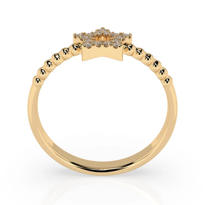 Minimalism Ring (Round), 0.09 ct — 101-10054