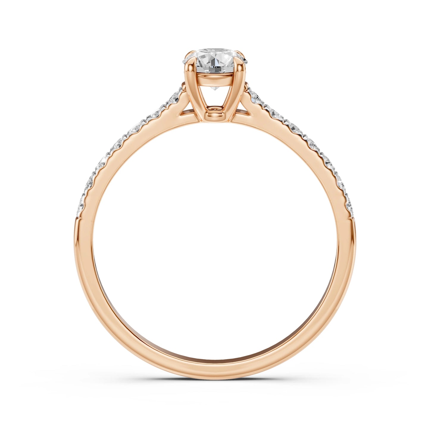 Solitaire Eternity Ring (Round), 0.5 ct — 101-10094(5.1)