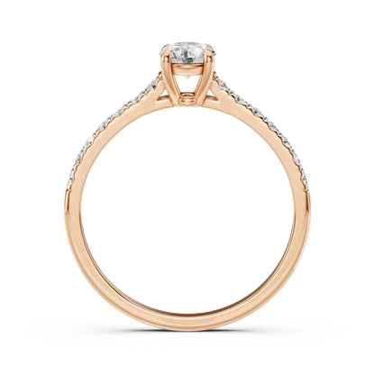 Solitaire Eternity Ring (Round), 0.5 ct — 101-10094(5.1)