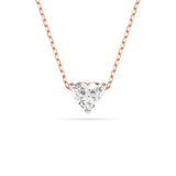 Solitaire Necklace (Heart), 0.3 ct — 104-10066(0.30)HRT