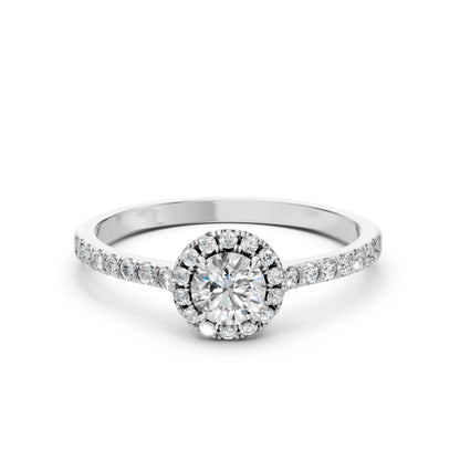 Solitaire Eternity Ring (Round), 0.5 ct — 101-10095(5.1)