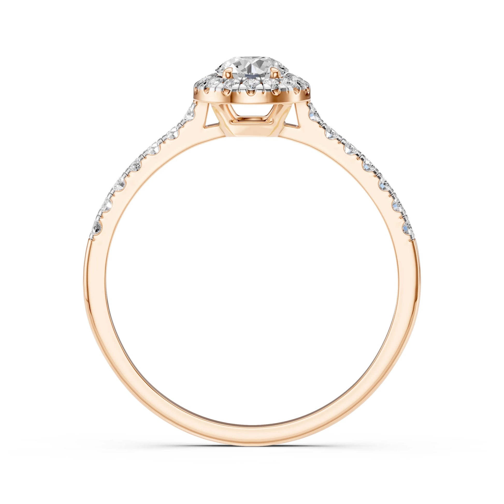 Solitaire Eternity Ring (Round), 0.35 ct — 101-10095(4.5)