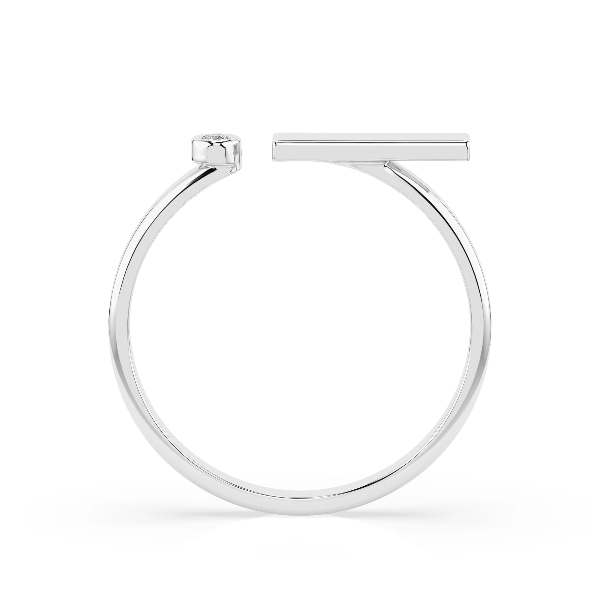 Minimalism Ring (Round), 0.02 ct — 101-10066