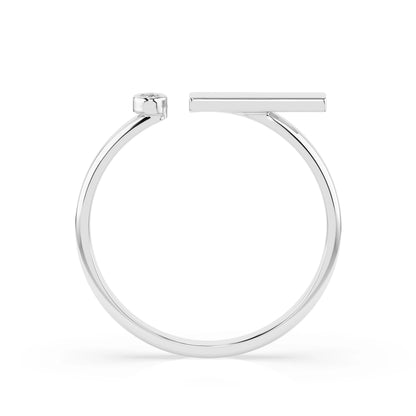 Minimalism Ring (Round), 0.02 ct — 101-10066