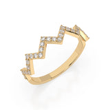 Minimalism Ring (Round), 0.26 ct — 101-10162/2