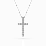 Minimalism Necklace (Round), 0.2 ct — 104-10025