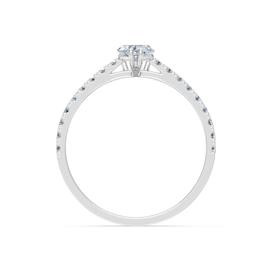 Solitaire Eternity Ring, 0.3 ct — 101-10191(0.30)HRT