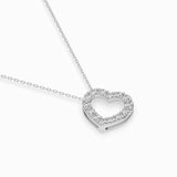 Delicate Diamond Necklace Round 0.35ct by Qutahia Jewellery