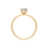 Cushion Lab Grown Diamond Solitaire Engagement Ring 1.0ct by Qutahia Jewellery