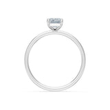 Emerald Lab Grown Diamond Solitaire Engagement Ring 1.0ct by Qutahia Jewellery