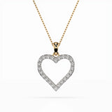 Minimalism Necklace (Round), 0.31 ct β 104-10060
