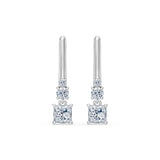 Solitaire Eternity Earring, 0.8 ct — 102-10143(0.40)PR
