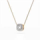 Diamond Eternity Necklace Round 0.4ct by Qutahia Jewellery