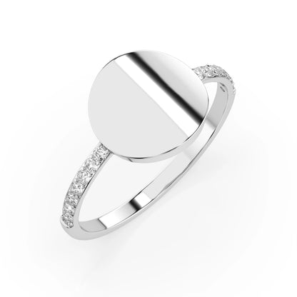 Minimalism Ring (Round), 0.14 ct — 101-10067
