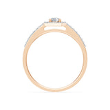 Solitaire Eternity Ring, 0.2 ct — 101-10118/2(3.7)