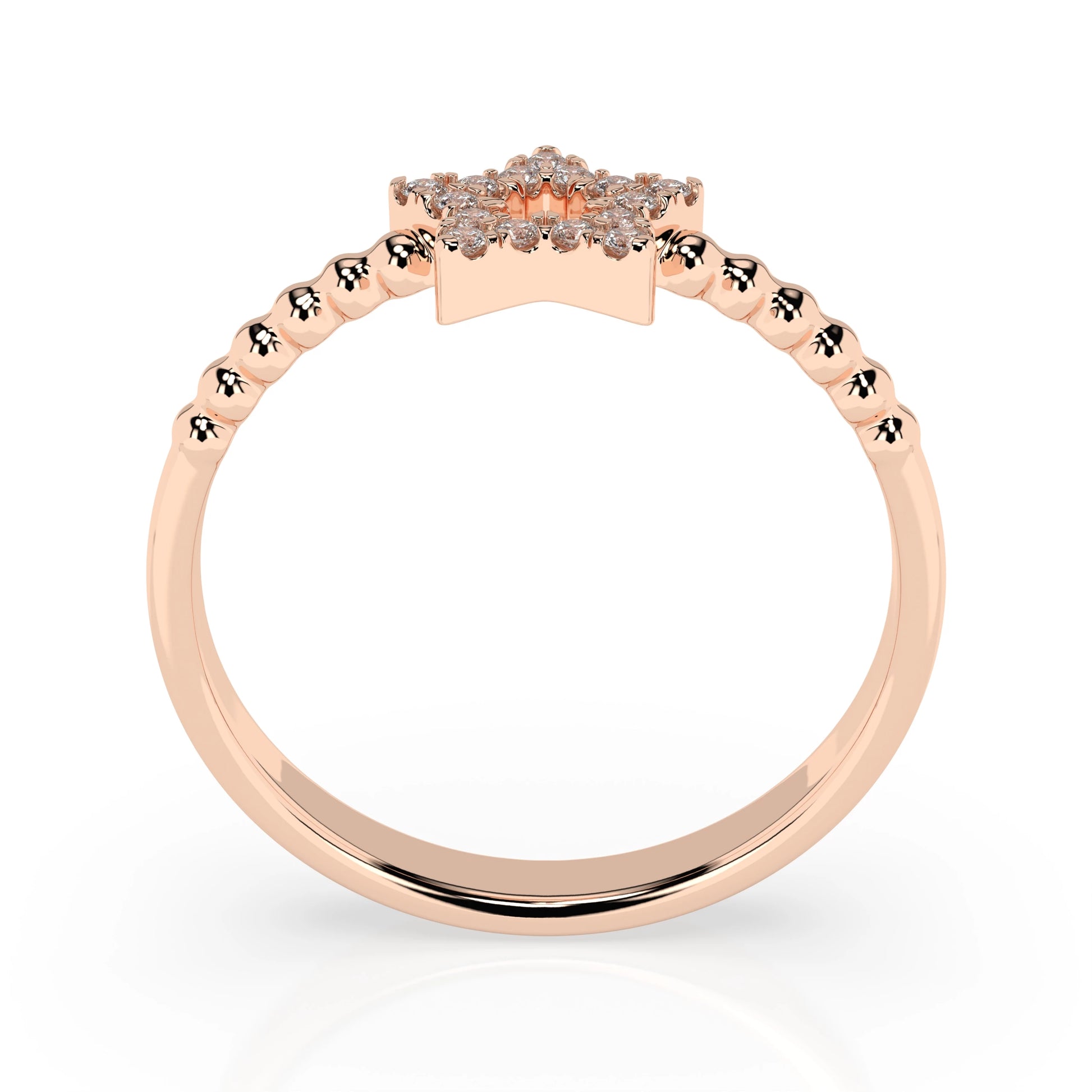 Minimalism Ring (Round), 0.09 ct — 101-10054