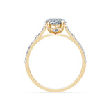 Marquise Lab Grown Diamond Slim Pave Eternity Ring 2.0ct by Qutahia Jewellery