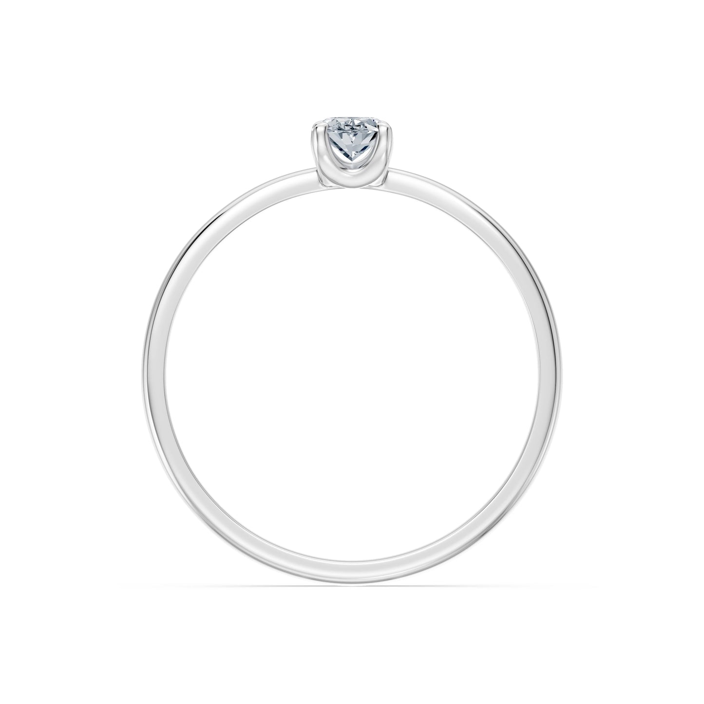 Solitaire Ring, 0.3 ct — 101-10194(0.30)OV
